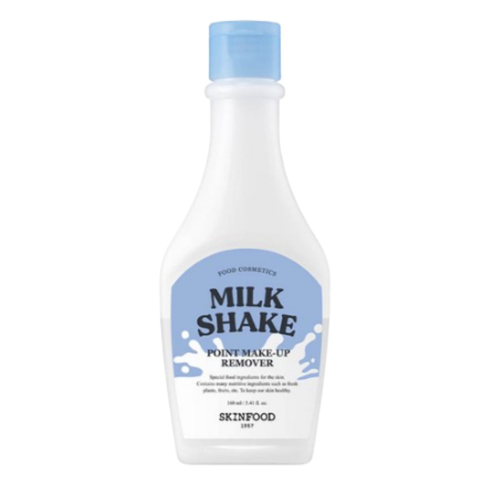 Skinfood Milk Shake Point Makeup Remover Gentle Eye Lip Makeup Remover Hydrating Cleanser 160ml