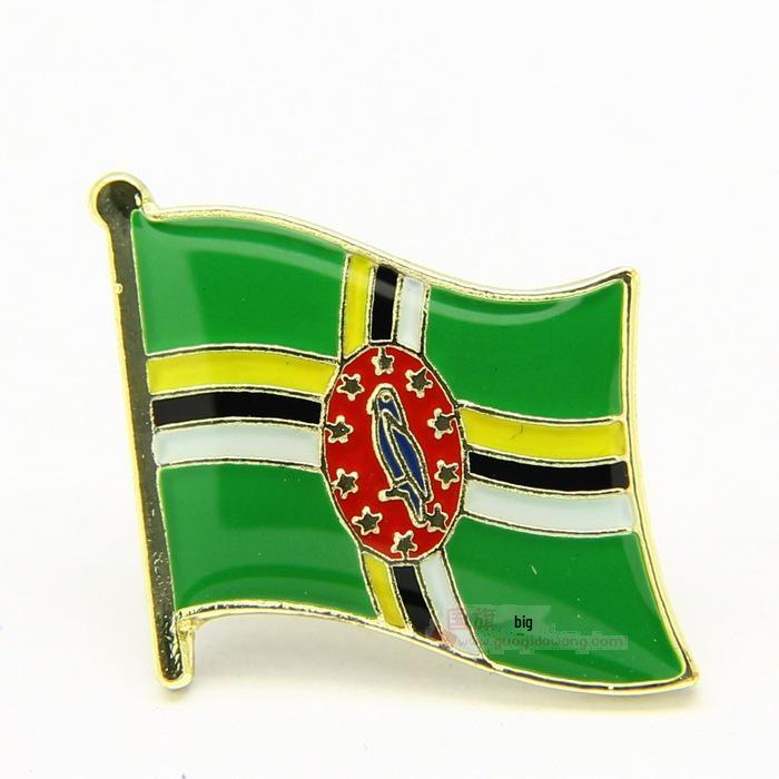World Flags Enamel Lapel Pin - UK & US Iron Brooch with Drip Glue and Baking Paint Finish.