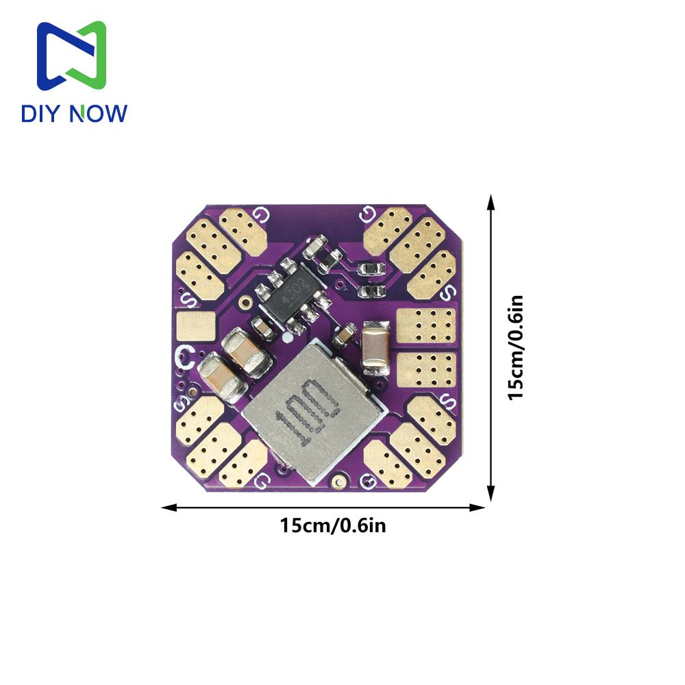 2-6S 6-28V Mini 4-Channel LED Light Control Module Supports WiFi RGB LED Strip Output Suitable for FPV Frone LED light Control
