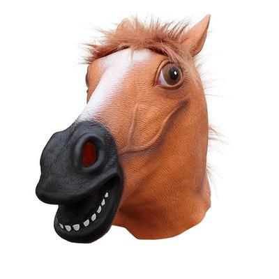 1ks Zvířecí Kůň Hororová Maska DIY Dekorace Maska Koňské Hlavy Cosplay Kostým Párty Legrační Halloweenská Pokrývka Hlavy
