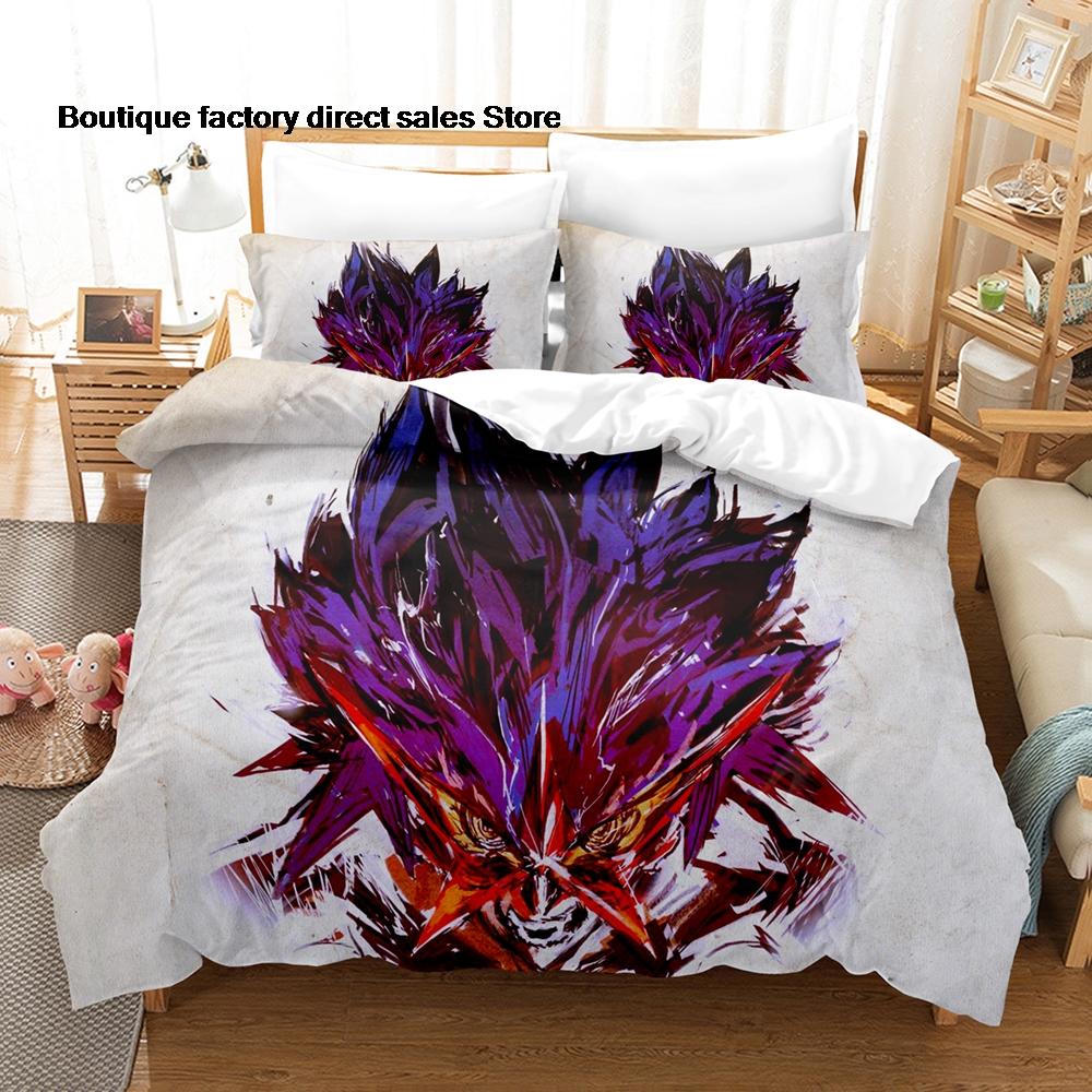 3D Printed Gurren Lagann Anime Bedding Set Duvet Cover Pillowcase For Fans Bedroom Decor Twin Full Queen King Size Bed Linen