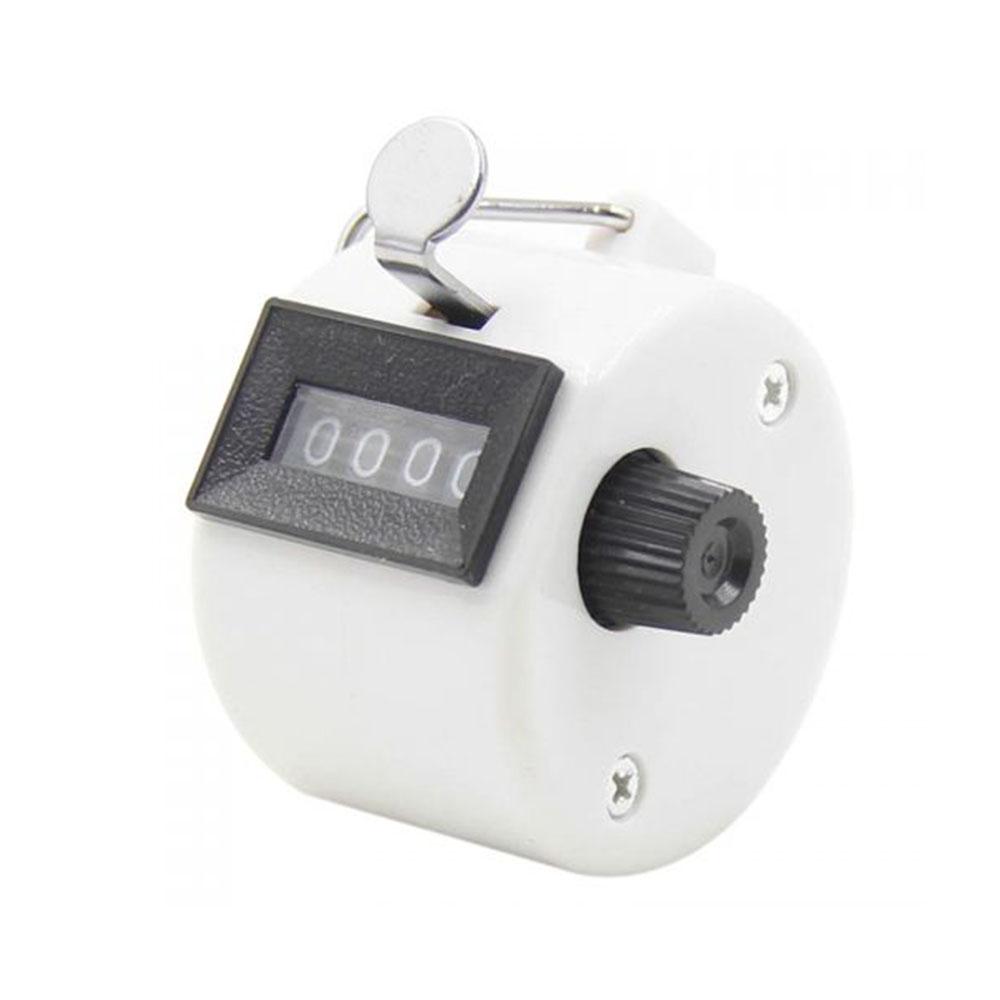 4 Digit Counters Hand Finger Display Manual Counting Tally Clicker Timer Soccer Golf Counter Plastic Shell