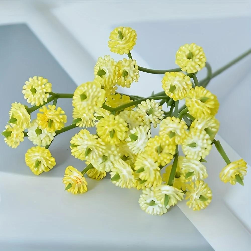 1pc Artificial Flowers,High-Quality Simulated Breathable Fake Flowers Suitable for Indoor Home Decor, Hotels, Party Centerpieces