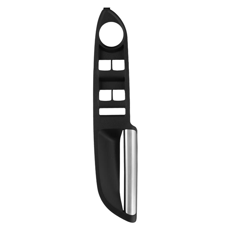 

Portable Car Front Window Switch Lift Panel Door Armrests Panel Tirm For Ford Escape C-Max 2013-2018 (black,NONE)