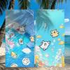 Cute Line Puppy Maltese Towel Beach Towel Travel Lightweight Skin Friendly For Pool Beach Camping Cruise Summer