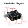 ZK-301B 30W Bluetooth 5.3 Audio Amplifier Module DC 9V-24V Mono Channel Digital Audio Amplifier Board Support Wireless TWS