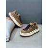 Winter casual simple color matching ancient round head casual and comfortable ok