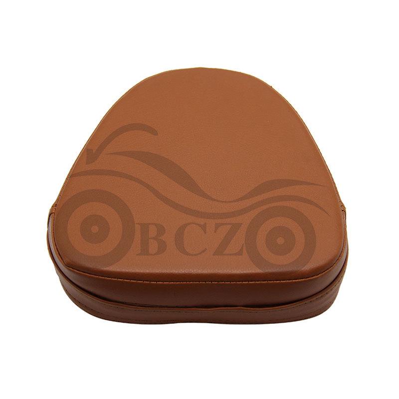 Harley Motorcycle Rear Backrest Bag Pad - Brown