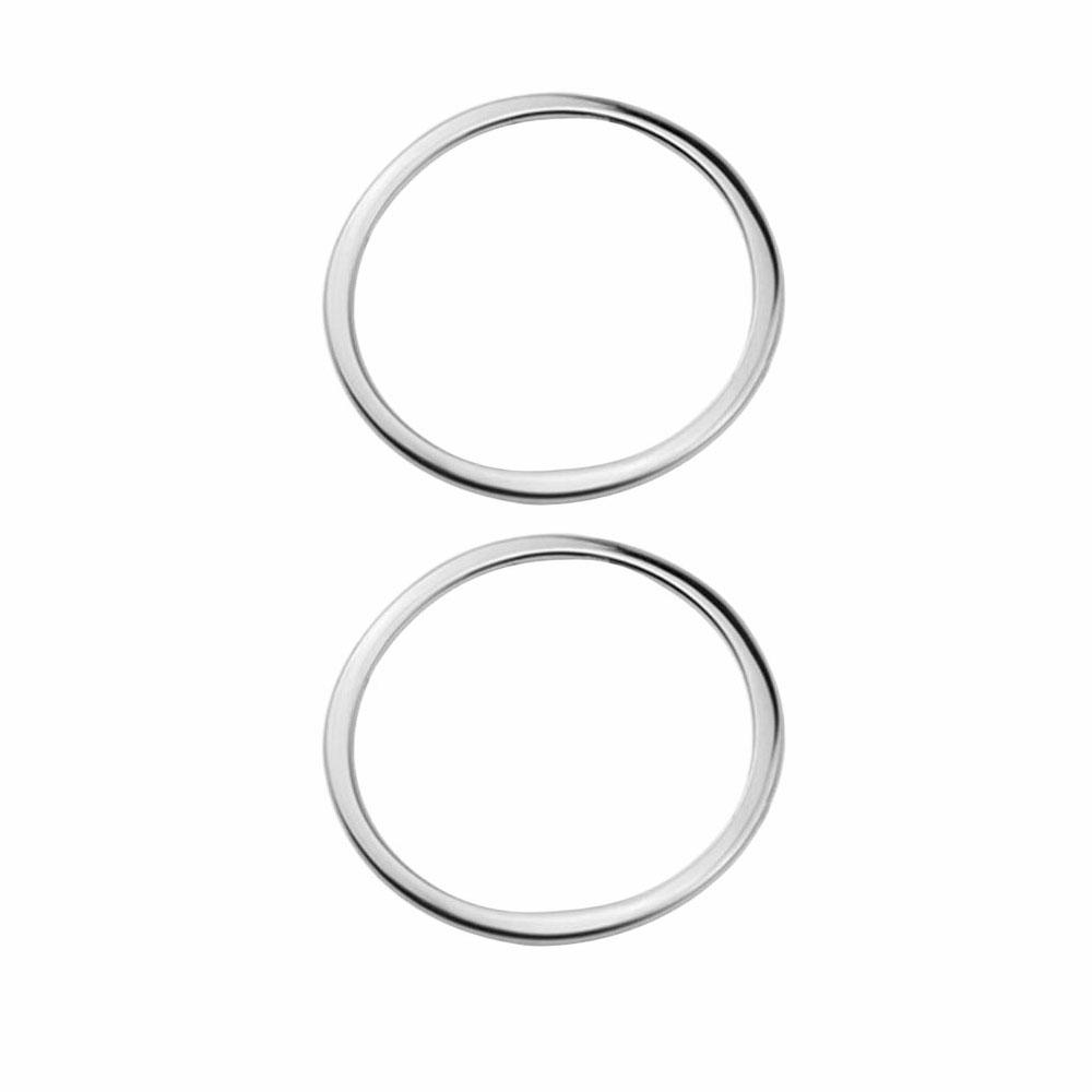 

Для Honda Vezel HRV HR-V 2014 - 2020 LHD Накладка-кольцо на выход вентиляционного отверстия кондиционера 2 шт. Передняя наклейка-накладка для кондиционера Аксессуары для интерьера