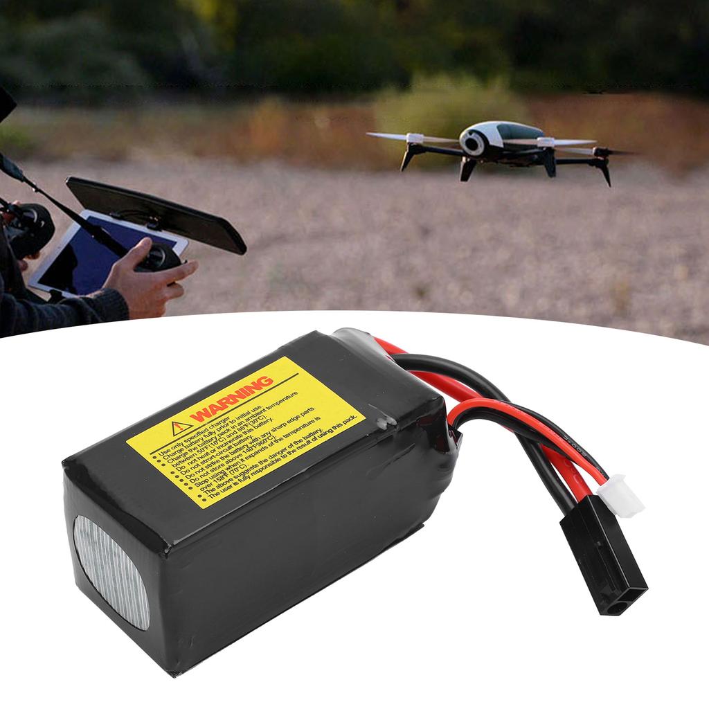 Upgrade 11.1V 2500mah 20C Lipo Battery Rechargeable for Parrot Drone RC Quadcopter