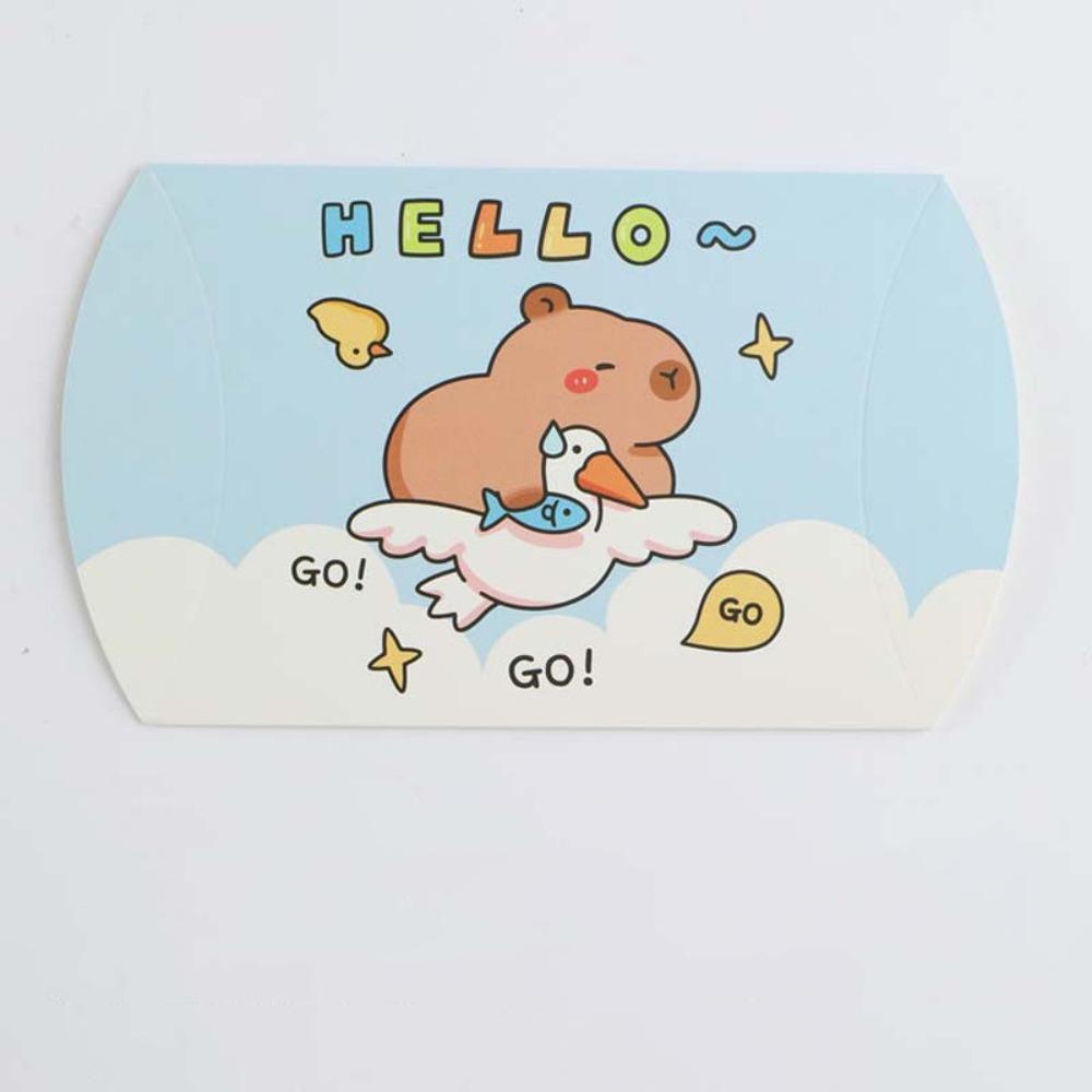 10PCS Paper Gift Folding Paper Box Cartoon Animal Wedding Favor Box  Wedding Birthday Party Supplies