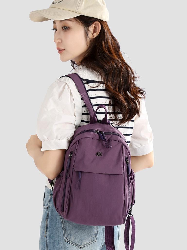 Leichter Nylon-Rucksack für College-Studenten, Outdoor-Rucksack, Tagesrucksack für Reisen, für Damen