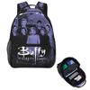 Buffy Vampire Slayer 90s Graphic Student Backpack School Bag Hiking Travel Daypack for Men Women Fashion Bookbag Shoulder Bags
