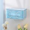 Transparent Storage Box Wall Mounted Tissue Box Large Capacity Disposable Mask