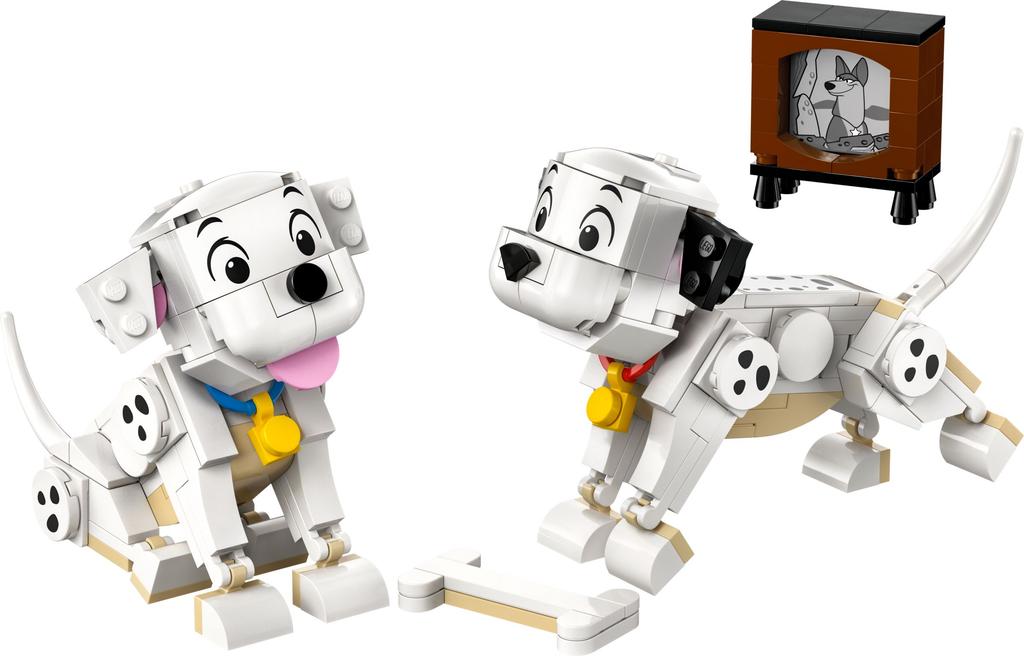 Lego Disney 43271. 101 Dalmatians. Lucky and Penny Puppies