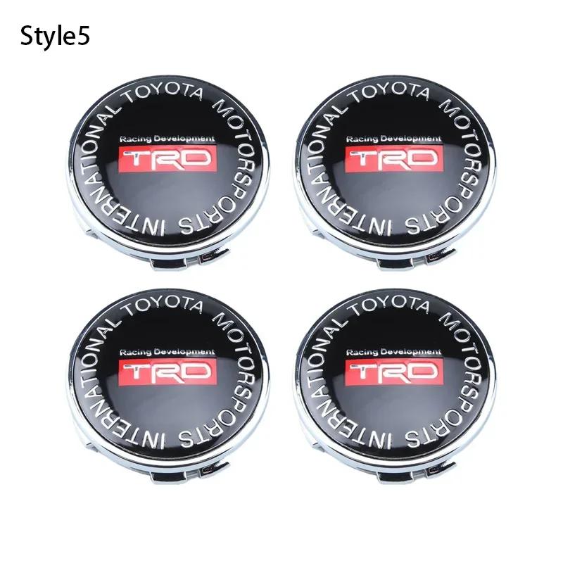 For Toyota XP90 14pcs 60mm Car Tyre Wheel Center Hub Cap Badge For Toyota C-hr Prado Rav4 Yaris Hilux Prius Avensis Corolla Camry Accessories