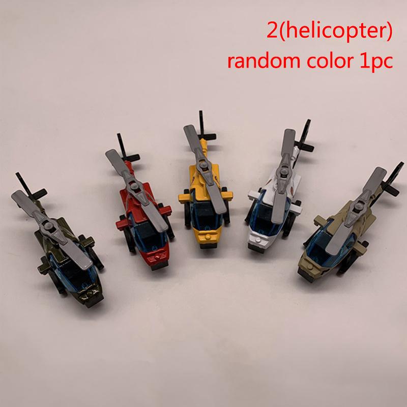 1PCS Children’s Helicopter Toy Alloy Truck Trailer Off-road Vehicle Model Military Ornaments Boy Toy Simulation Christmas Gift