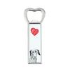 Dobermann, Doberman Pinscher, Dobie – Bottle Opener with a Dog, Personalized Fridge Opener |