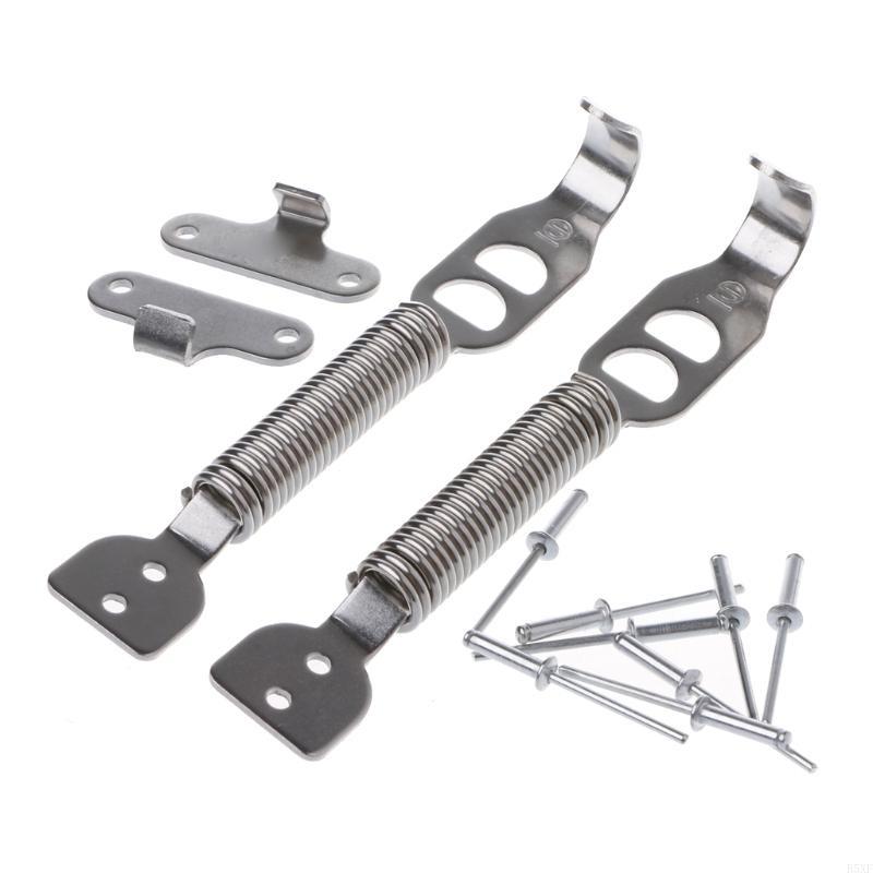 2025 New Stainless Boot Bonnet Springs Clips Competition Hood Panel Race Rally P Lock Suitable for IMPREZA EJ18 92-00 TK-01608