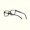 2pcs Ultra Light Simple Square Frame Anti Blue Light Reading Glasses +100°~400°
