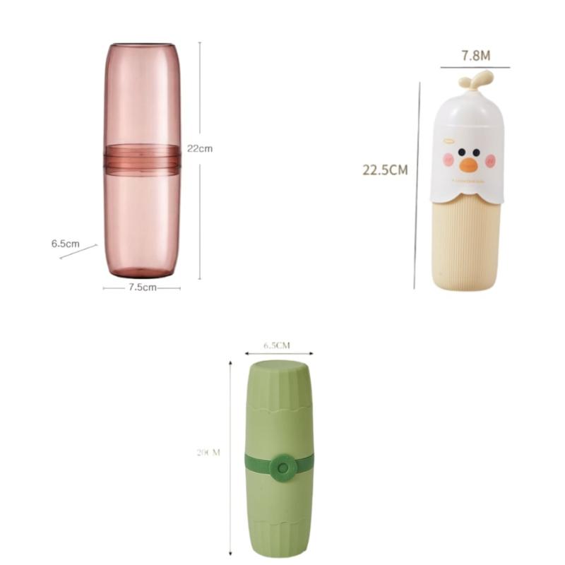 1 Piece Portable Toothbrush Case Storage Box For Outdoor/Business Trip/Travel Acessories Toothbrush Travel Containers