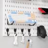miflame No-Drill Pegboard J-Type Hooks