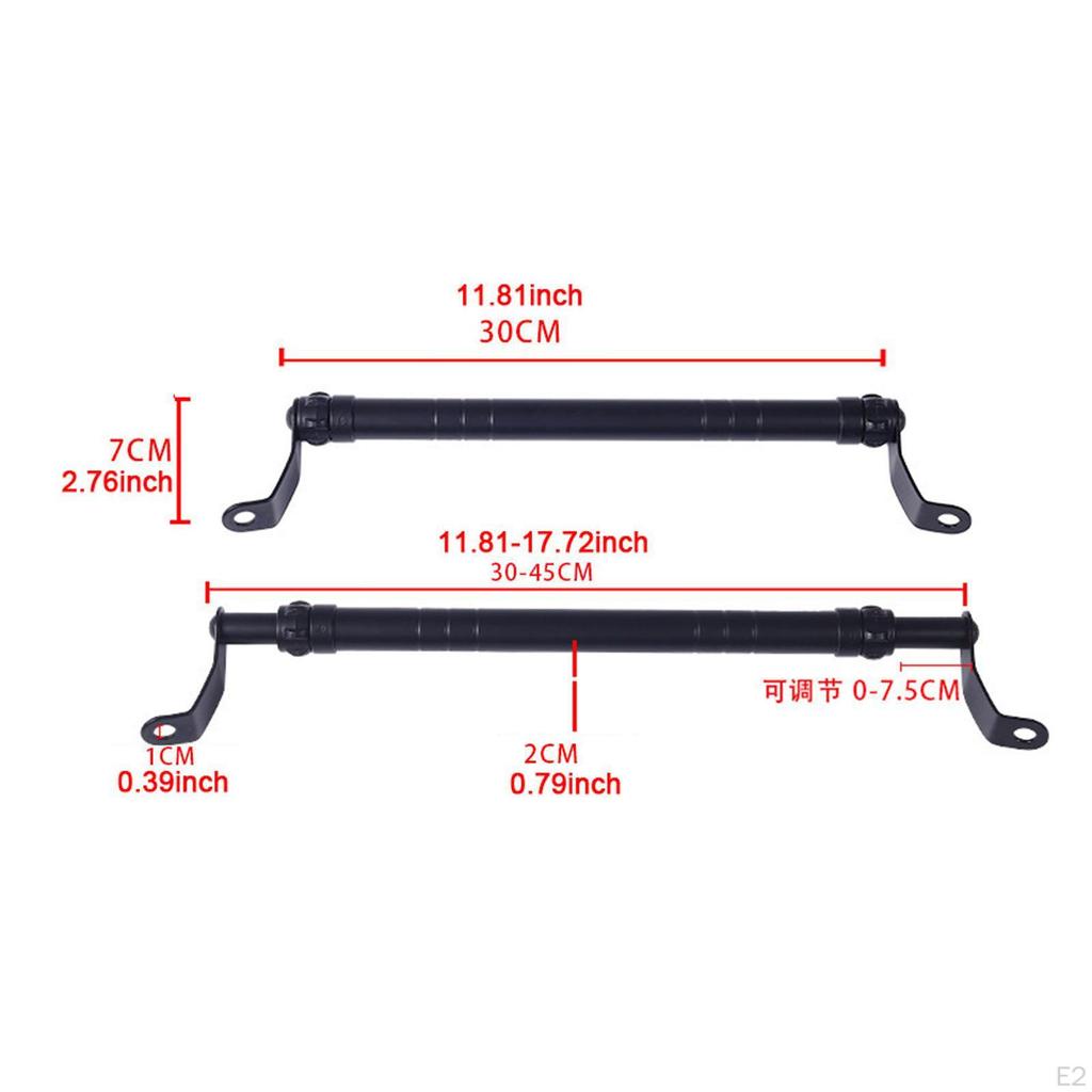Motorcycle Balance Bar Rod Bracket Reusable Reinforce Lever Cross