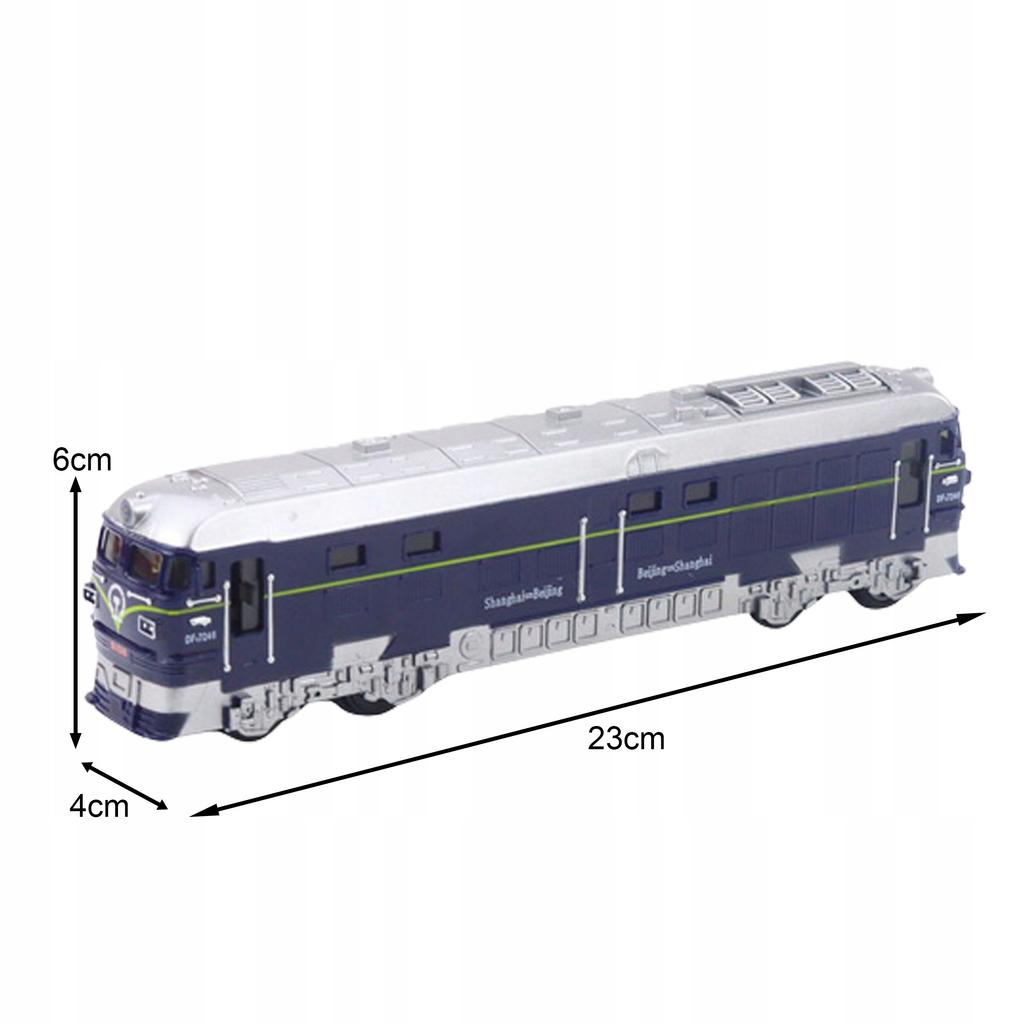 Classic Locomotive Sounds Lights Effects Train Model 23 Cm