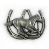 Fine Horse Smooth Zinc Alloy Men's Casual Saddle Equestrian Belt Buckle