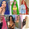 36Inch Pink Soft New Faux Locs Crochet Hair Braids For Women Synthetic Blonde Goddess Nu Locs Braiding Hair Extensions PreLooped