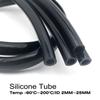Qualität Schwarz Silikon Gummi Schlauch ID 2~25mm Flexibel Ungiftig Aquarium Luftpumpe Weicher Gummi Silikon Schlauch 1/2/3/4/5/10/20Meter