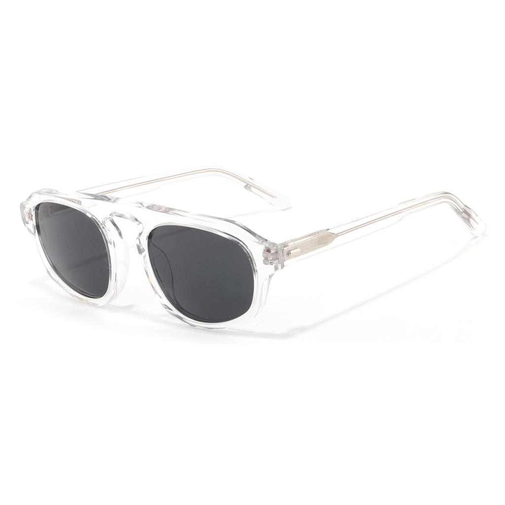 Fake Glasses Men Women Clear Lens Luxury Brand Vintage Handmake Acetete Frame Trendy Optical Myopia Hyperopia Eyeglasses Frame