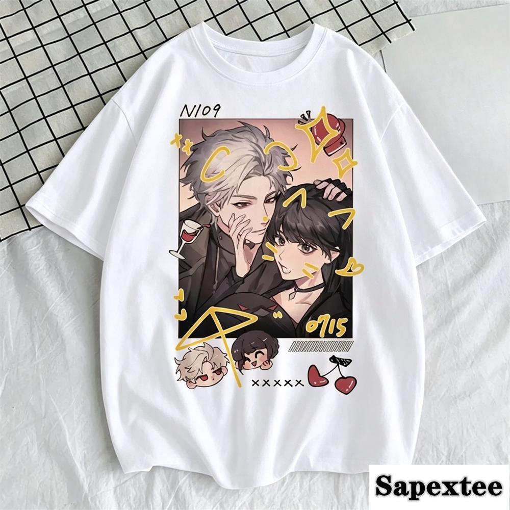 Love And Deepspace T Shirt Unisex Punk Comfortable Y2k Vintage Harajuku Graphic Tshirt Anime Vintage Retro Streetwear