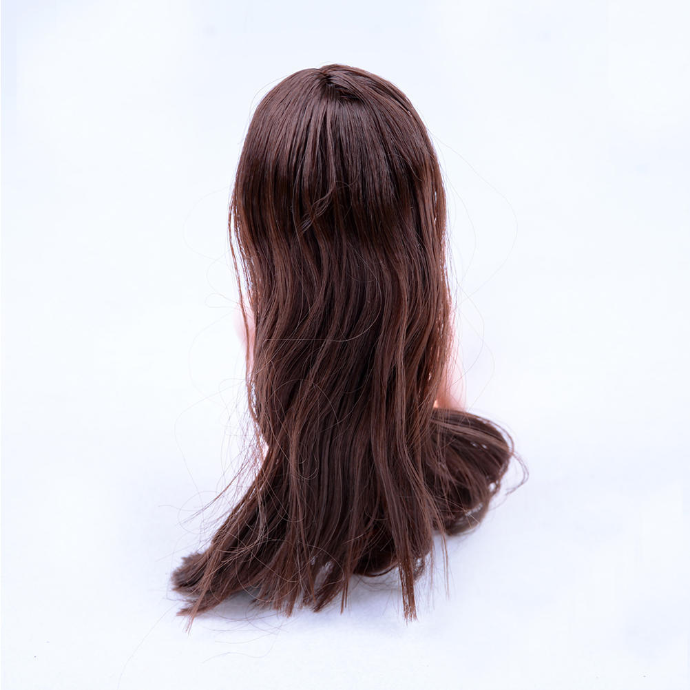 Buy Kids Toy Doll Head with Hair DIY Accessories For 1/6 BJD Barbie