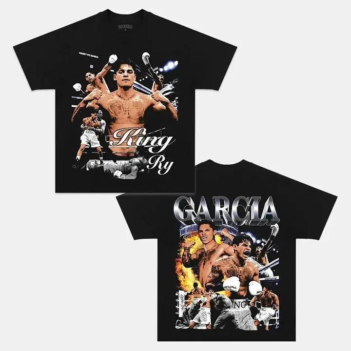 COMBATWEAR RYAN GARCIA TEE, Unisex Boxing Shirt, UFC Graphic Tee T-Shirt L
