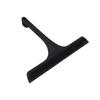 Glass Wiper with Non Slip Handle Silicone Window Cleaner Squeegee for Bathroom Windows Kitchen Mirror Black