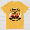 Pompei Floor is Lava Campionato Cotone Estiva Casual Fresca Larga T-Shirt