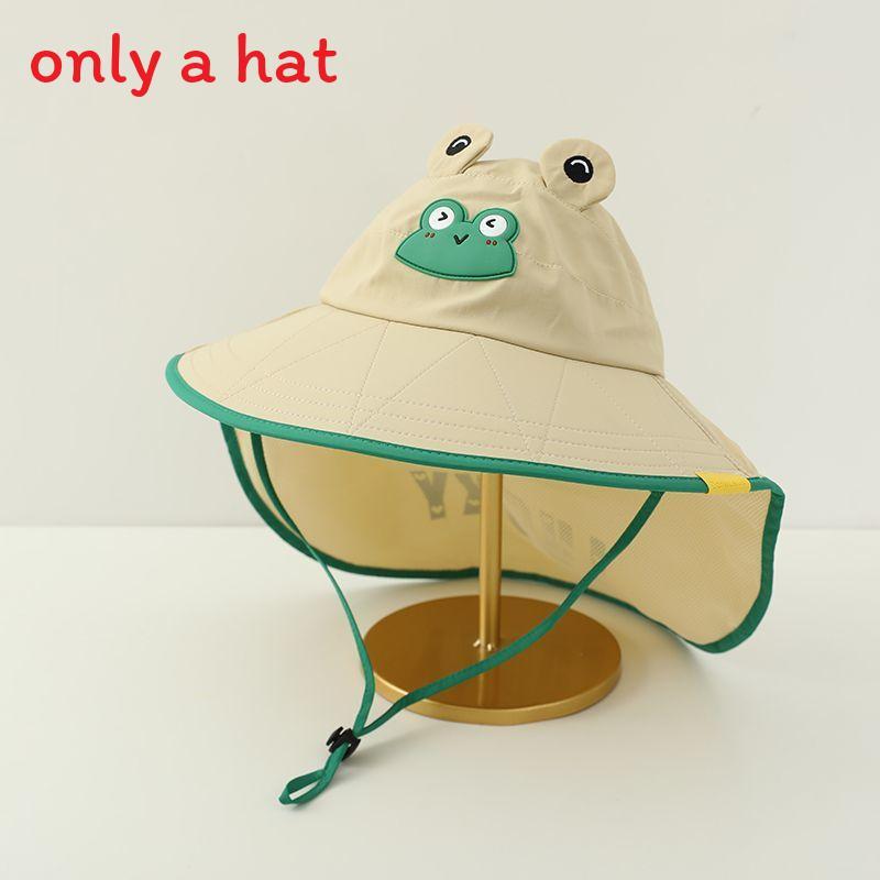 Kids Summer Sun Hat With Large Brim And Spf Protection For Outdoor Play