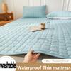 Waterproof Thin Mattress, Quilted and Sandwiched Cotton Mattress, Home Bedroom and Dormitory Soft Cushion, Protected Pad, Anti Slip Mattress