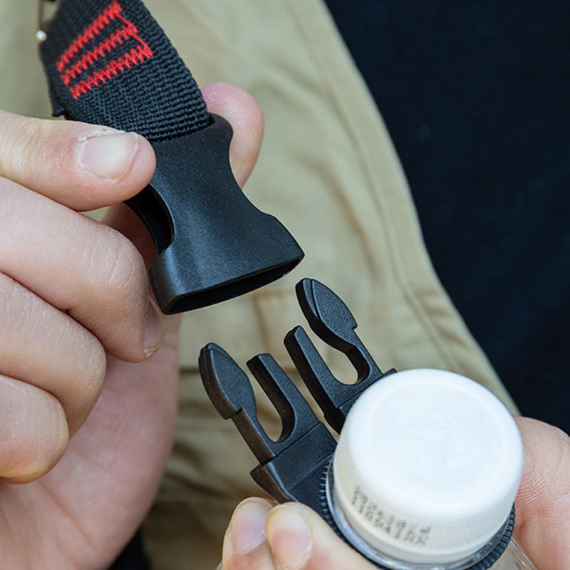 1Pc Nylon Webbing Buckle Hook Climb Carabiner Belt Backpack Hanger Hooks Clip Multifunction Water Bottle Holder Clip