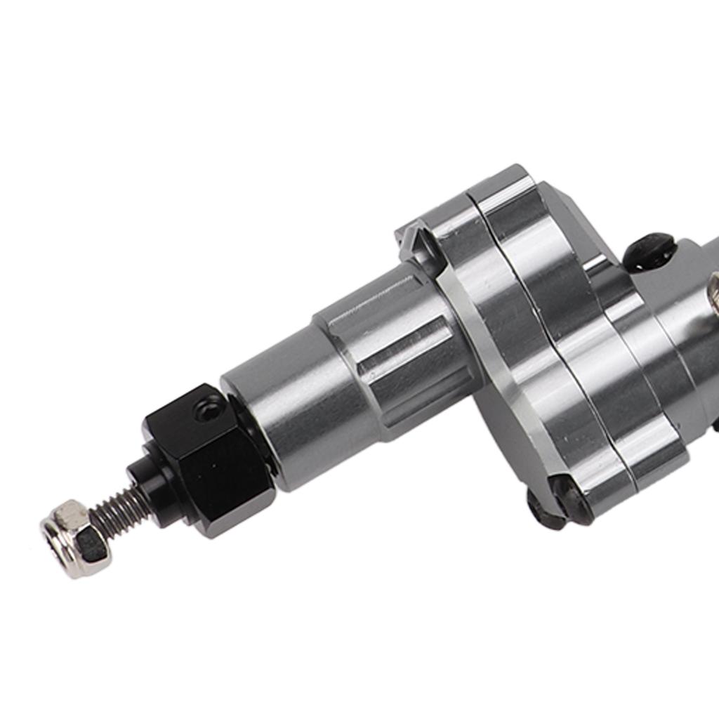 CNC Machined Metal RC Car Rear   Axle Set for   SCX10 1Celsius10 RC Crawler Car Parts