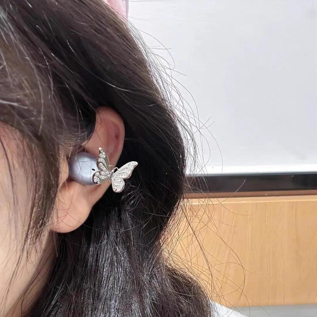 Huawei Freeclip Earphones Anti-Lost Clip Buckle Earrings Zircon Accessories Fashion Earphone Clip Buckle Niche Design