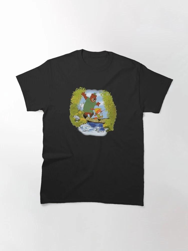 Robin Hood River Scene With Maid Classic TShirt Unisex Style S