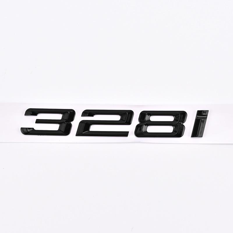 Applies to rear badges of older BMW 3 Series models: 316i, 318i, 320i, 325i, 330i.