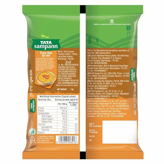TATA Sampann Unpolished Green Moong Dal Whole 500g Pack of 1 Premium Quality Protein Rich