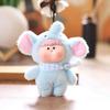 Cute Elephant Vinyl Doll Fluffy Pig Collection Model Toy Kawaii Panda Keychain Bag Pendant Ornaments Surprise Gift Cute Thing