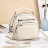 Trendy Simple Pu Handheld Tote With Stitching Details For Casual Wear