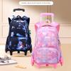School Rolling Student Backpack 6 Wheels ZRY5147