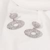 New Geometric Oval Temperament, Light Luxury, Versatile Trendy Fashion Earrings, Women
