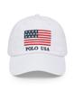 POLO RALPH LAUREN Flaggen Chino Baseballkappe - Weiß